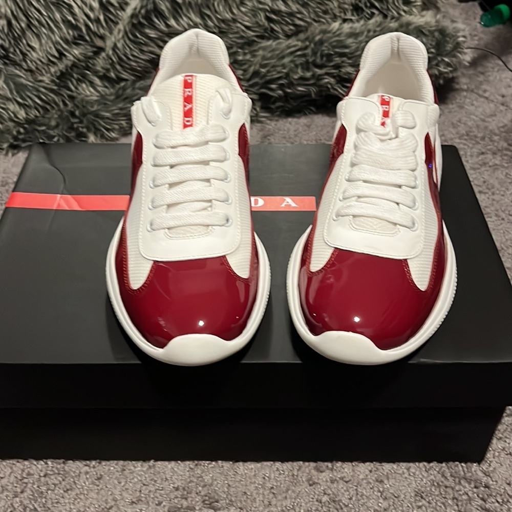 Beautiful flawless, cranberry prada